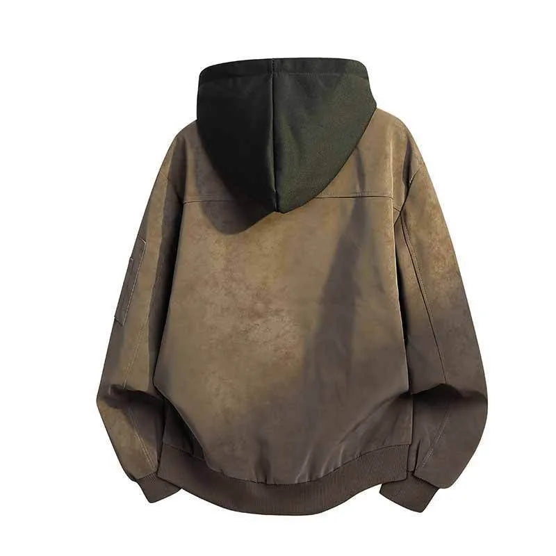 Malcolm | Men's Windbreaker Hoodie Jacket