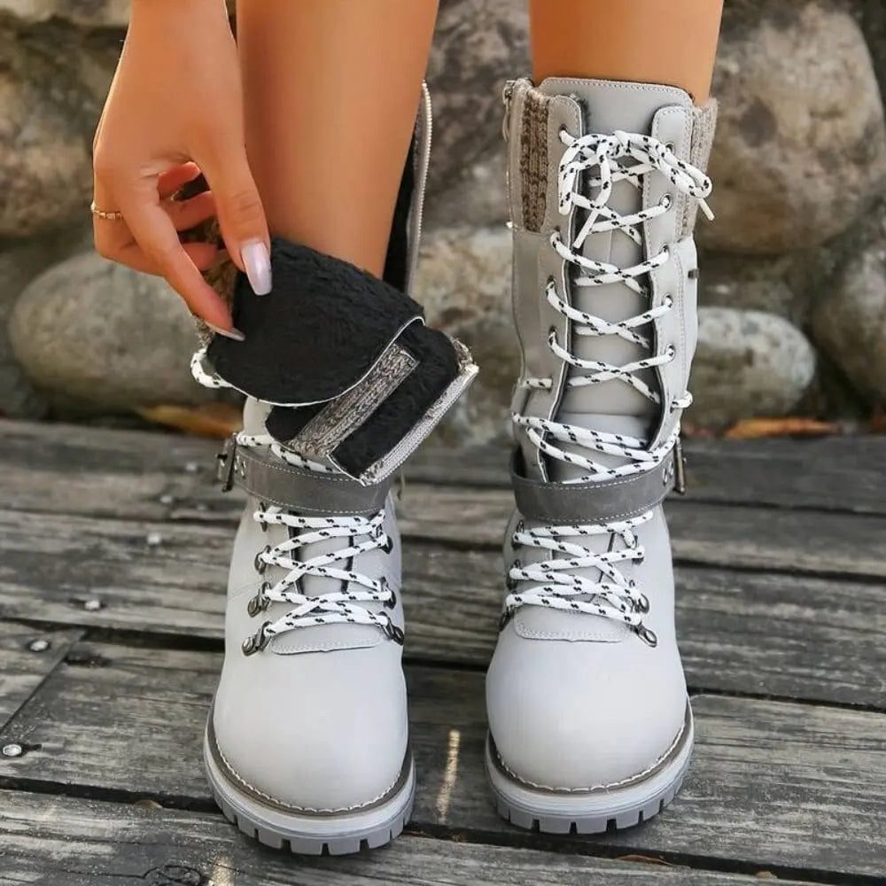 Mandy | Lace-Up Ankle Boots for Women
