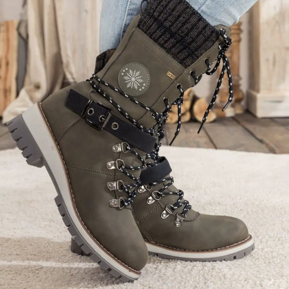 Mandy | Lace-Up Ankle Boots for Women