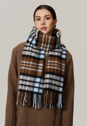 Camel & Black Check