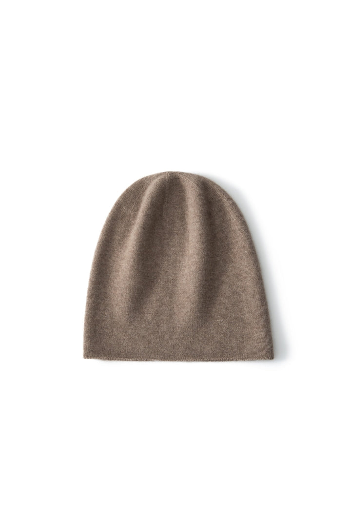 Imelda Cashmere Slouchy Ear-Cover Beanie