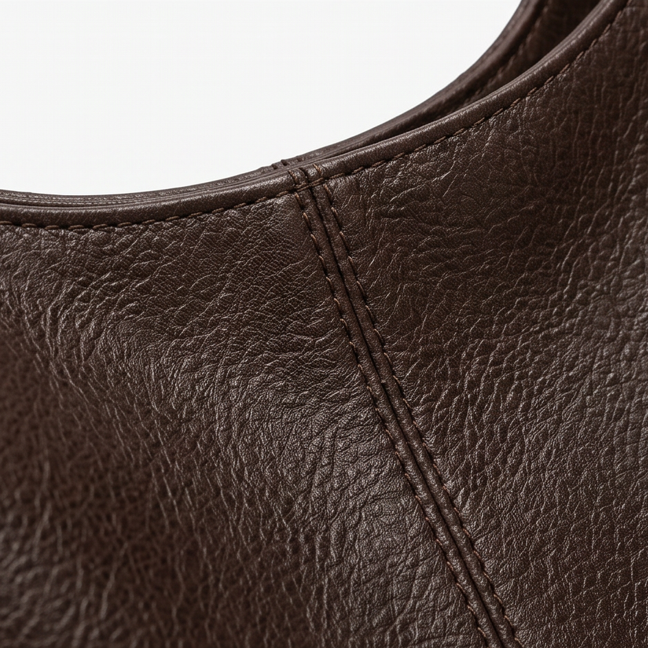 Elspeth Slouchy Vegan Leather Hobo Shoulder Bag
