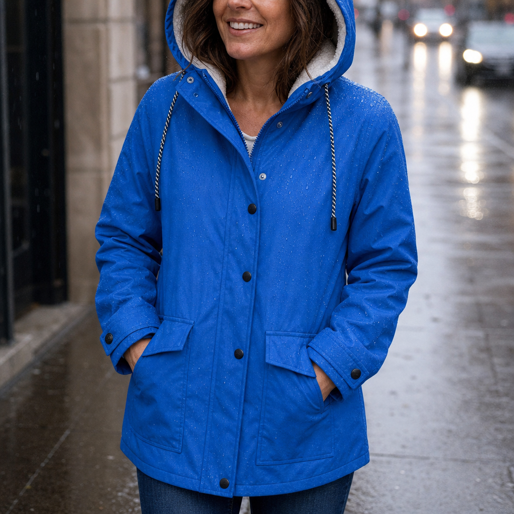 Mabelle Waterproof Sherpa Lined Hooded Parka