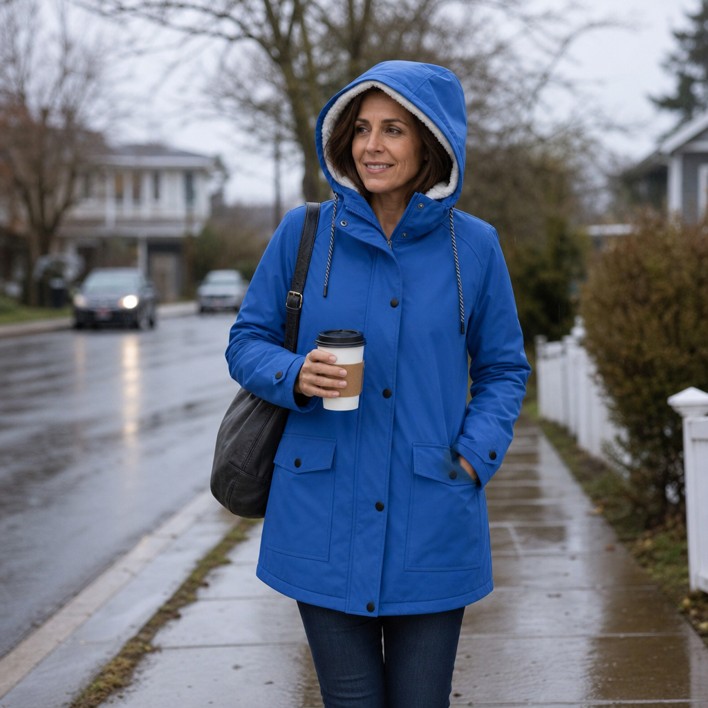 Mabelle Waterproof Sherpa Lined Hooded Parka