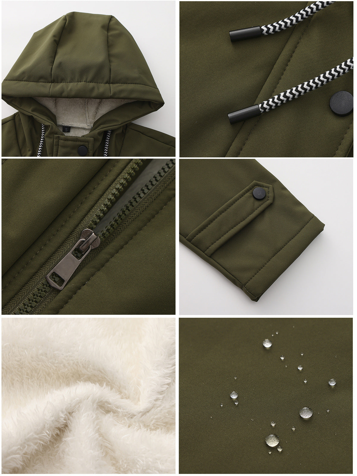 Mabelle Waterproof Sherpa Lined Hooded Parka