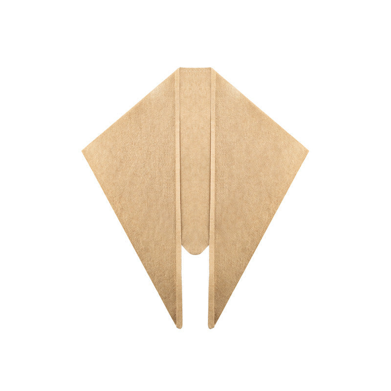 Giovanna Lamb Wool Oversized Triangle Scarf