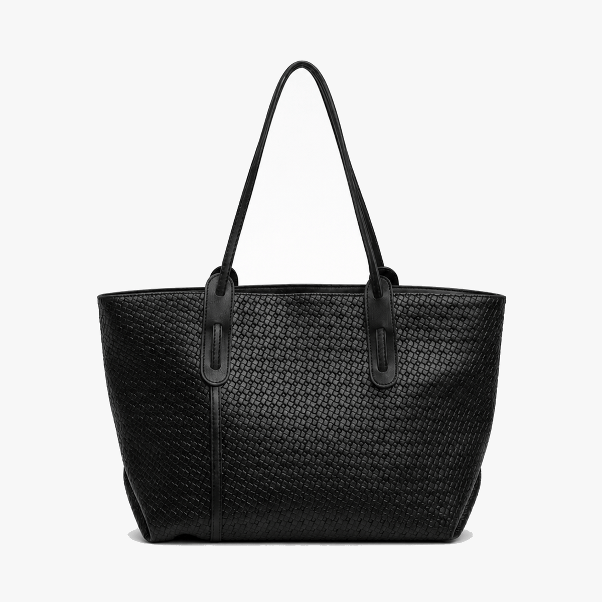 Tessara Woven Texture Everyday Shoulder Tote