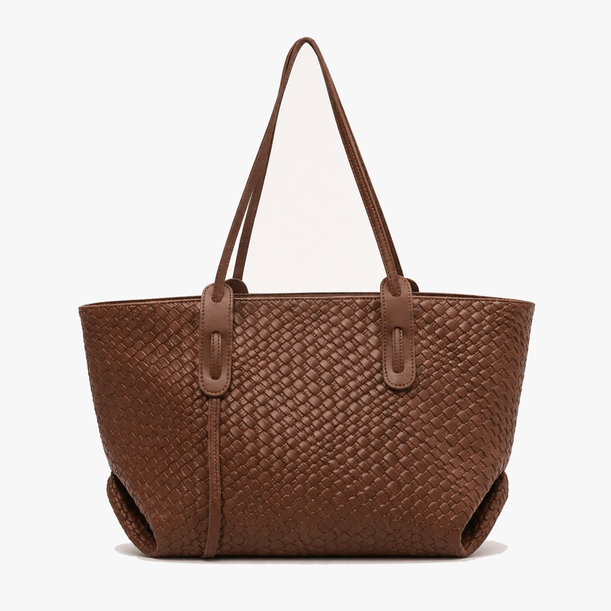 Tessara Woven Texture Everyday Shoulder Tote