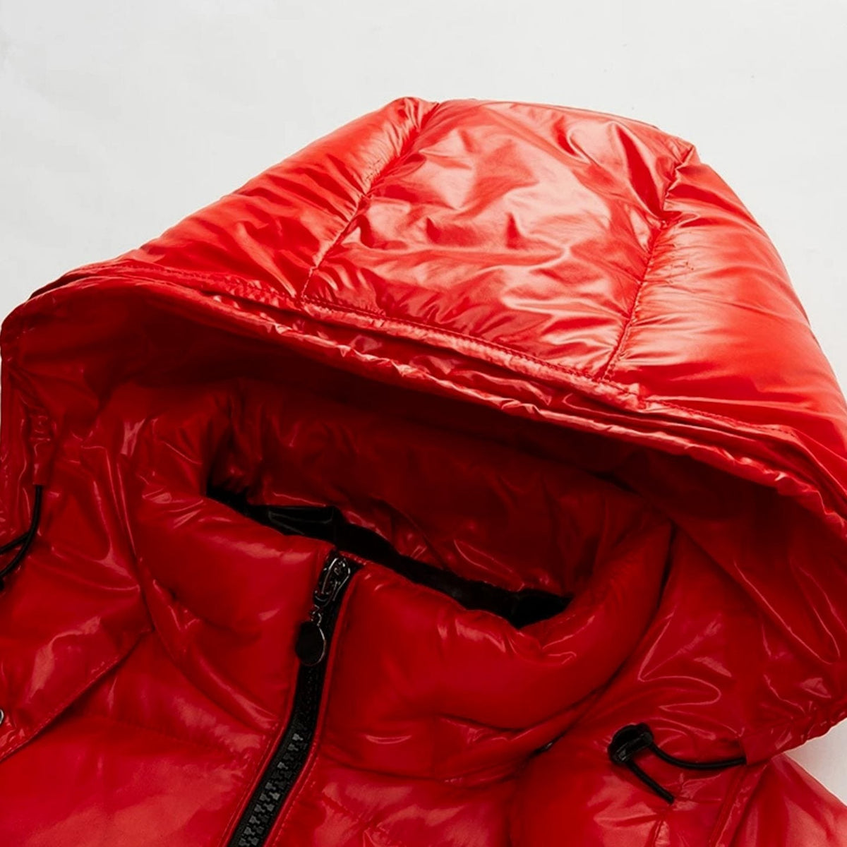 Men's Hooded Insulated Puffer Quilted Jacket Full-Zip