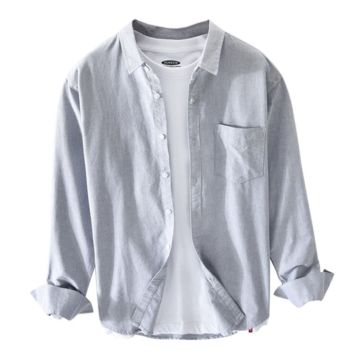 Men's Regular-Fit Cotton Oxford Button-Down Shirt