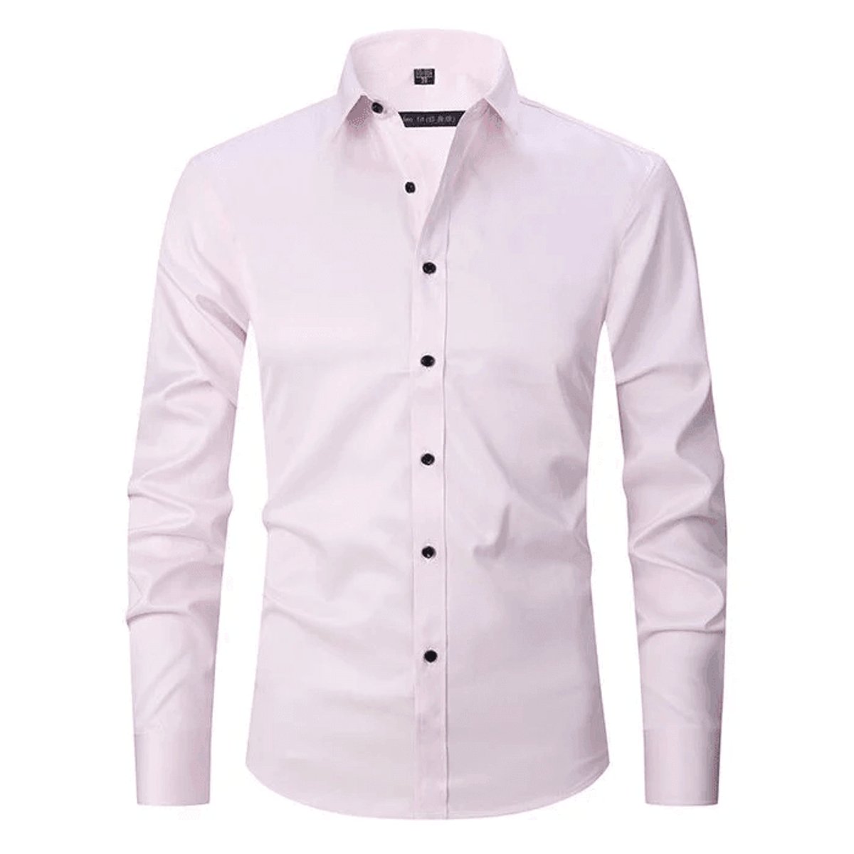 Men's Slim-Fit Wrinkle-Resistant Stretch Dress Shirt