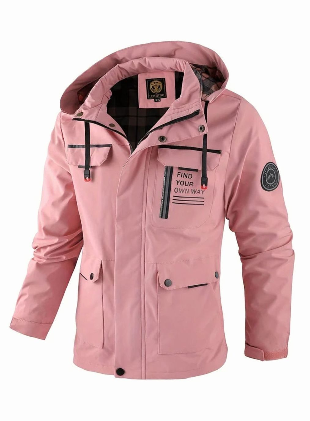 Men's Waterproof Hooded Insulated Outdoor Winter Jacket
