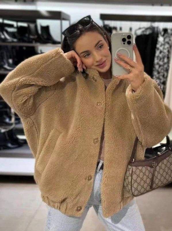 Micah | Women's Teddy Oversized Jacket