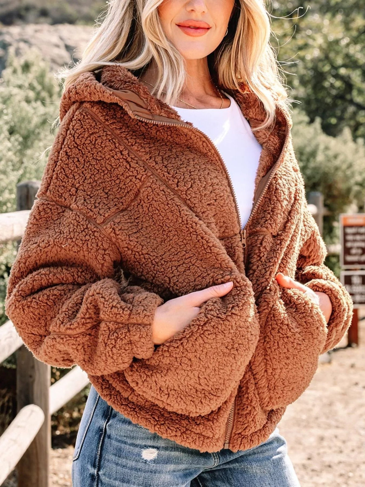 Mignon | Fleece Zip-Up Jacket for Women