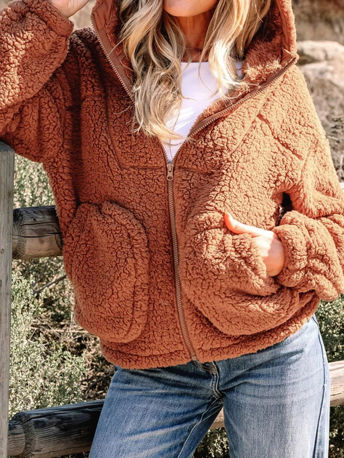 Mignon | Fleece Zip-Up Jacket for Women