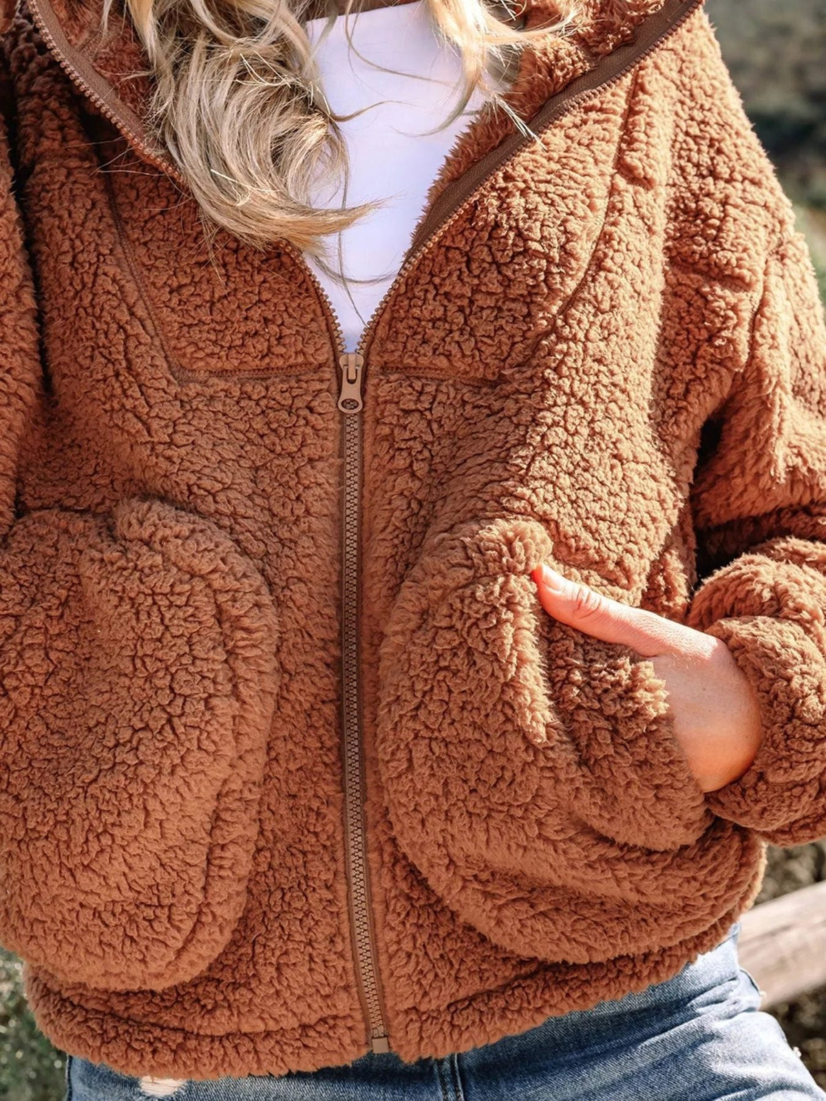 Mignon | Fleece Zip-Up Jacket for Women