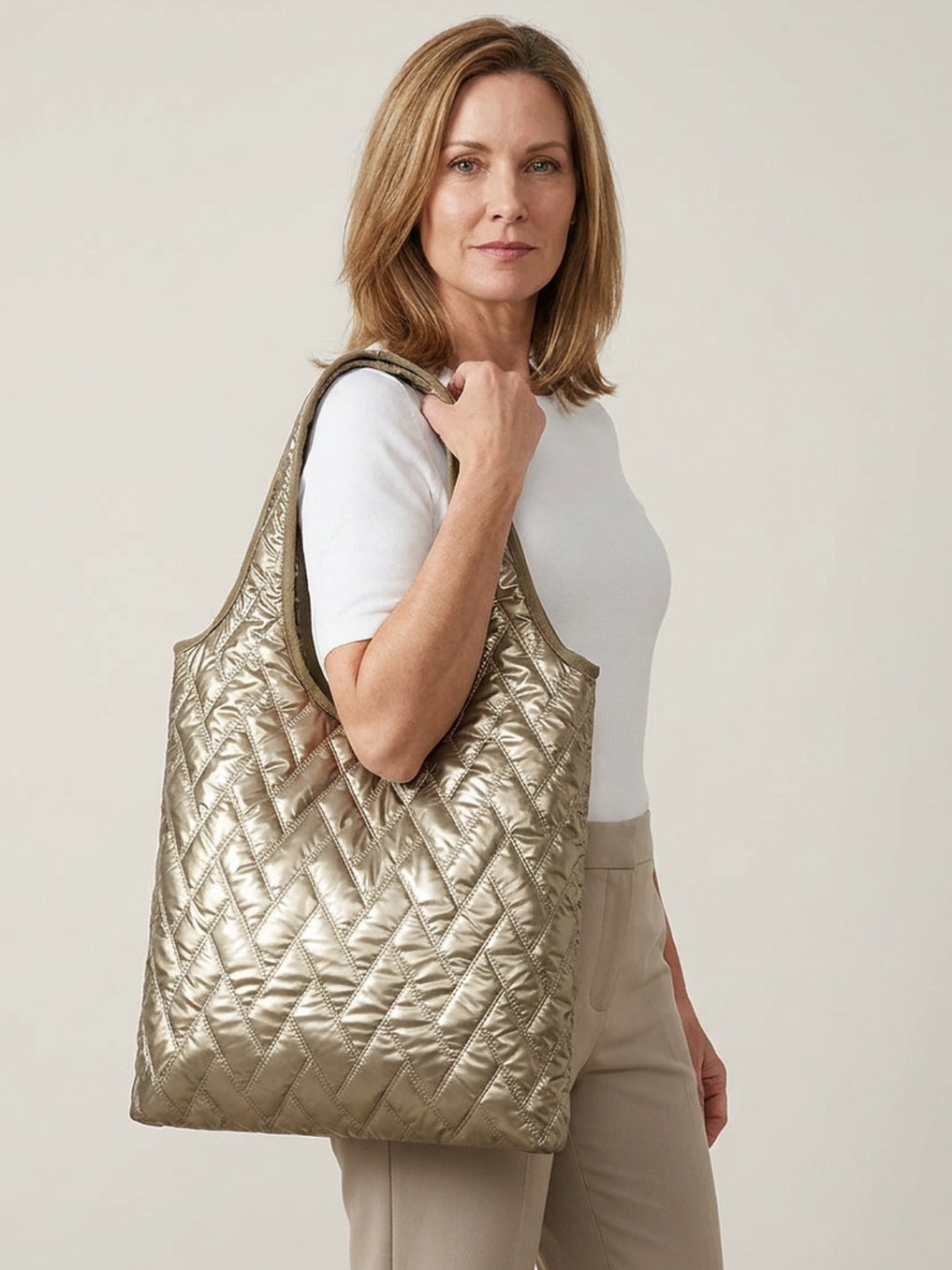 Mila Puffer Tote Bag