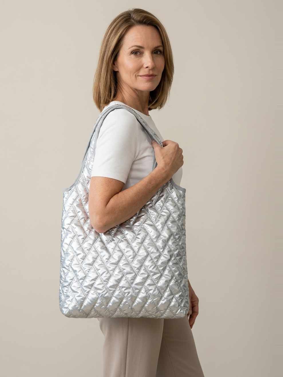 Mila Puffer Tote Bag