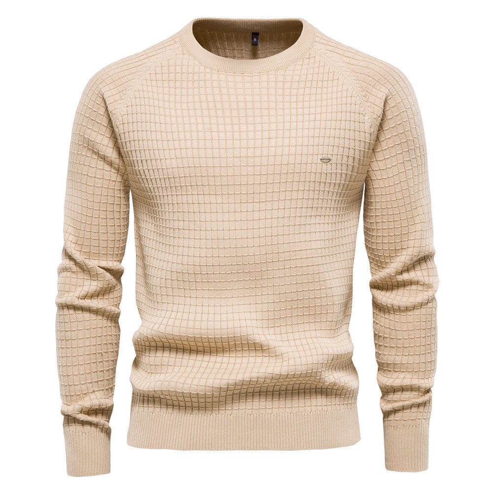 Oliver | Mens Textured Winter Sweater — Modern Design in 5 Colors S–2XL | Westmere
