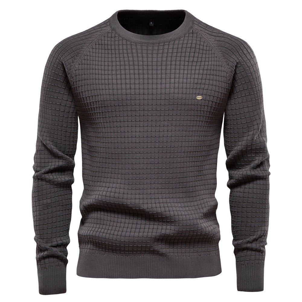 Oliver | Mens Textured Winter Sweater — Modern Design in 5 Colors S–2XL | Westmere