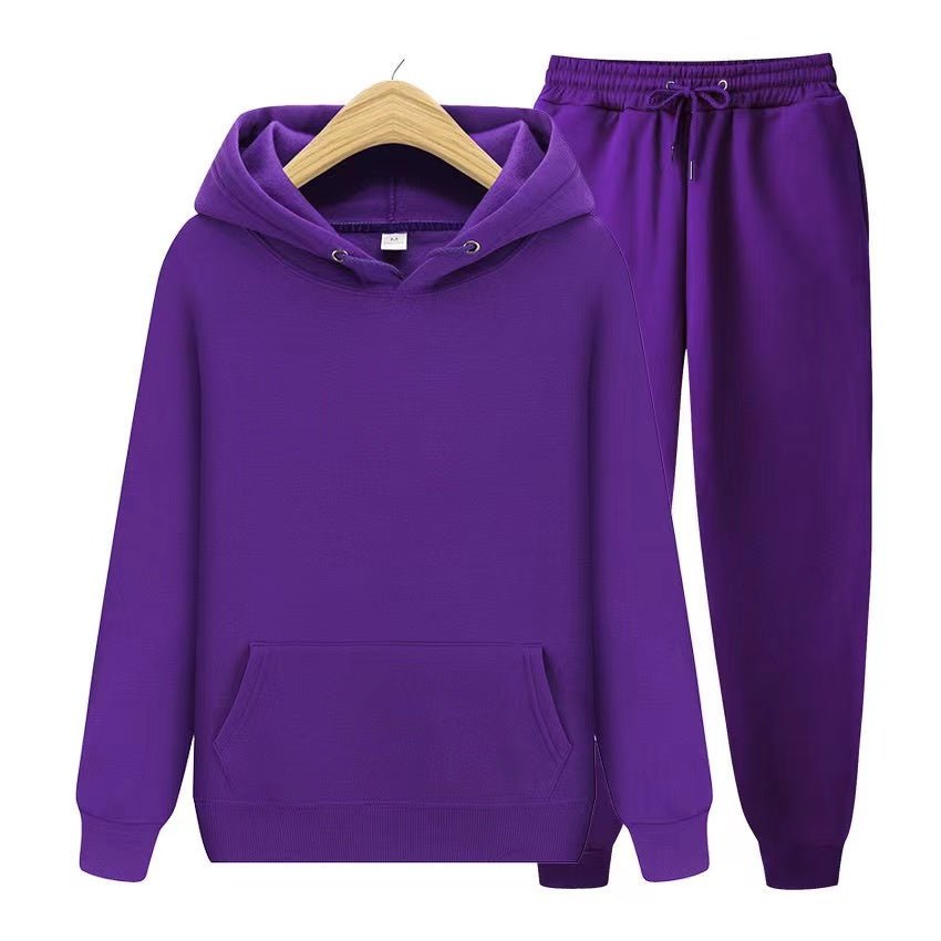 Julia | Womens Hoodie and Sweatpants Set | Front Pouch Pocket, Drawstring Waist, Relaxed Fit | Black, Blue and More S-3XL