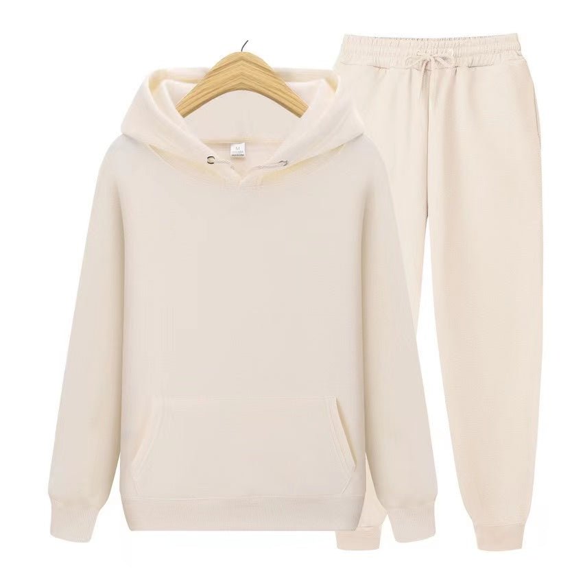 Julia | Womens Hoodie and Sweatpants Set | Front Pouch Pocket, Drawstring Waist, Relaxed Fit | Black, Blue and More S-3XL