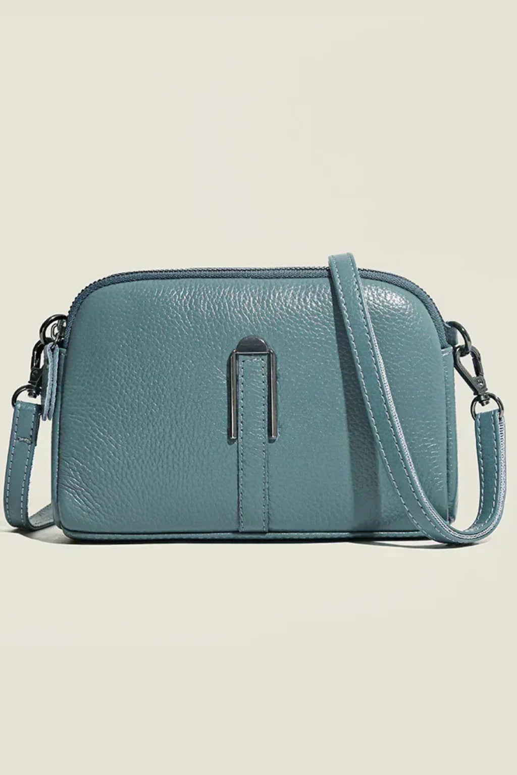 Naomi | Women's Double Crossbody Shoulder Bag with Dual Zip Compartments