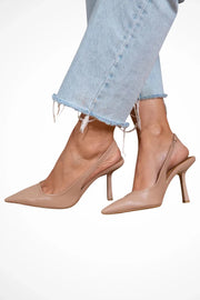 Beige Leather
