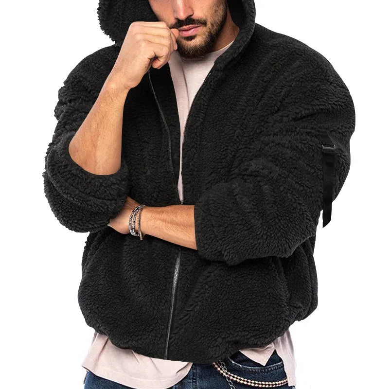 Nelson | Men's Teddy Fleece Hoodie