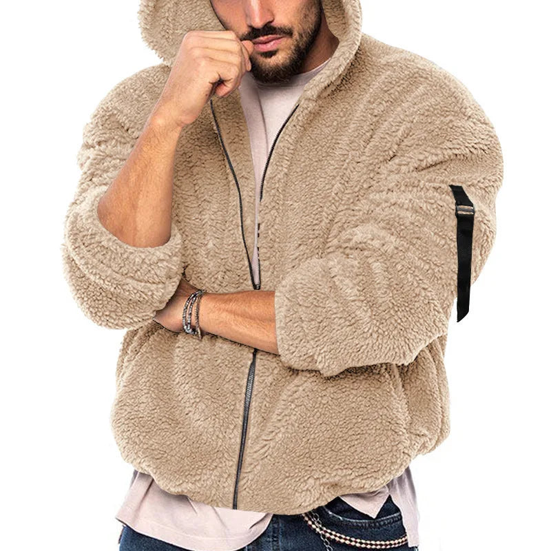 Nelson | Men's Teddy Fleece Hoodie