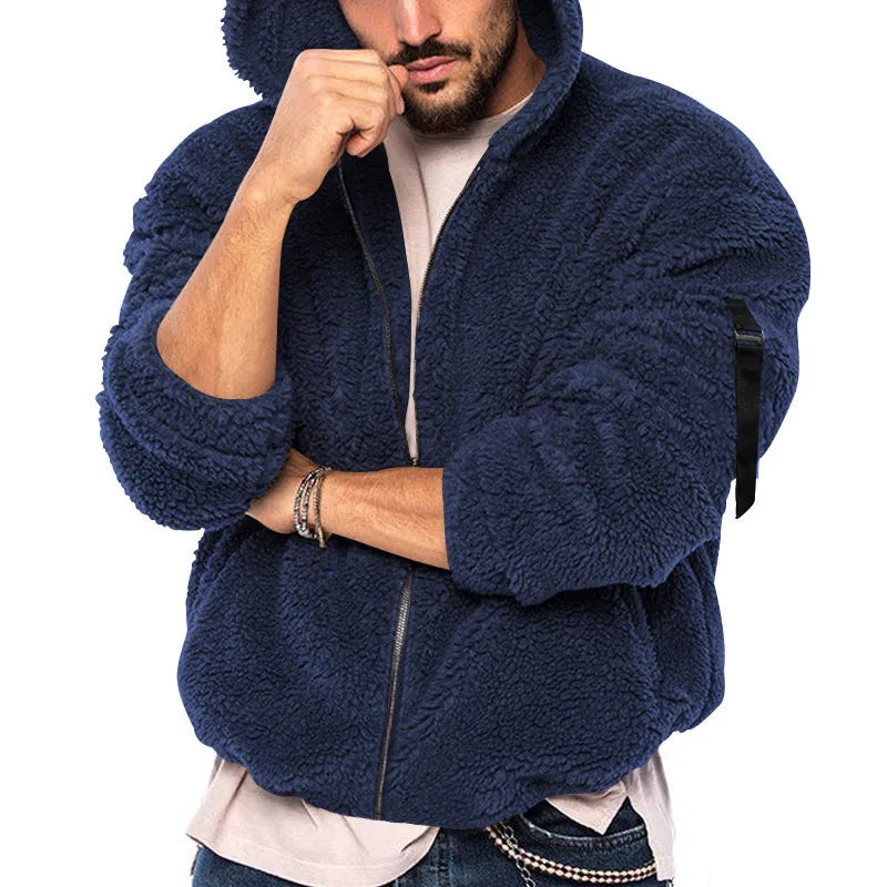 Nelson | Men's Teddy Fleece Hoodie