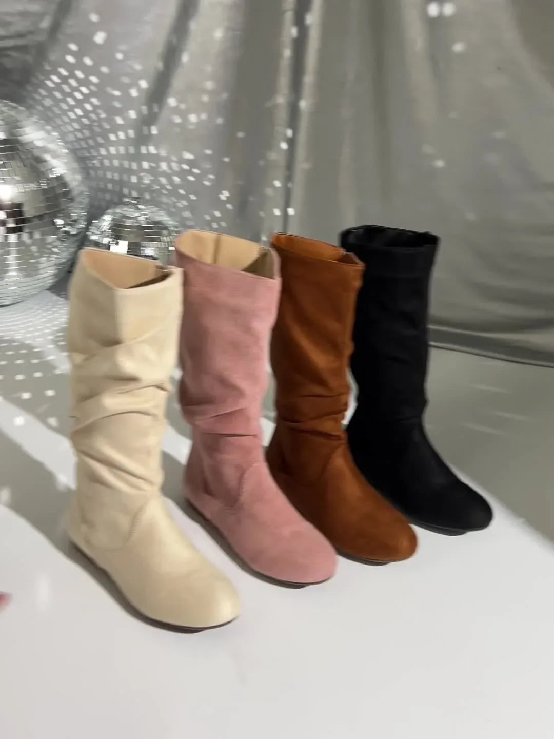 Nicola | Women's Slouched Mid-Calf Boots