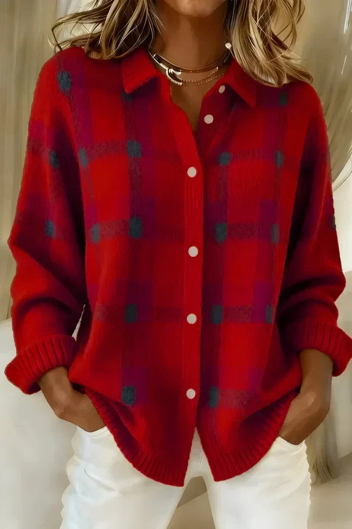 Women's Oversized Ribbed Knit Cardigan Sweater with Button Front | Open Drape Layer for Fall and Winter | Size S-5XL