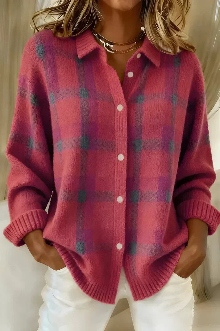 Women's Oversized Ribbed Knit Cardigan Sweater with Button Front | Open Drape Layer for Fall and Winter | Size S-5XL