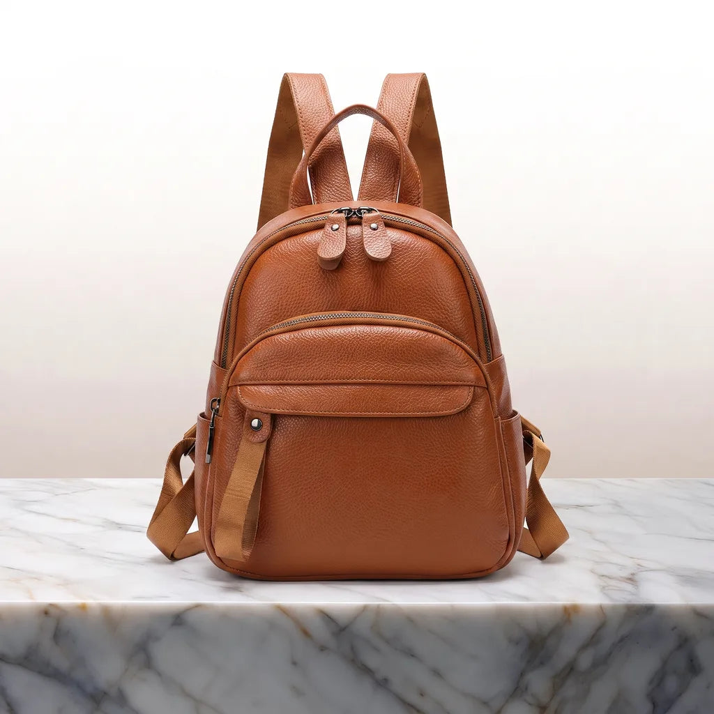 Nora | Women's Leather Designer Backpack