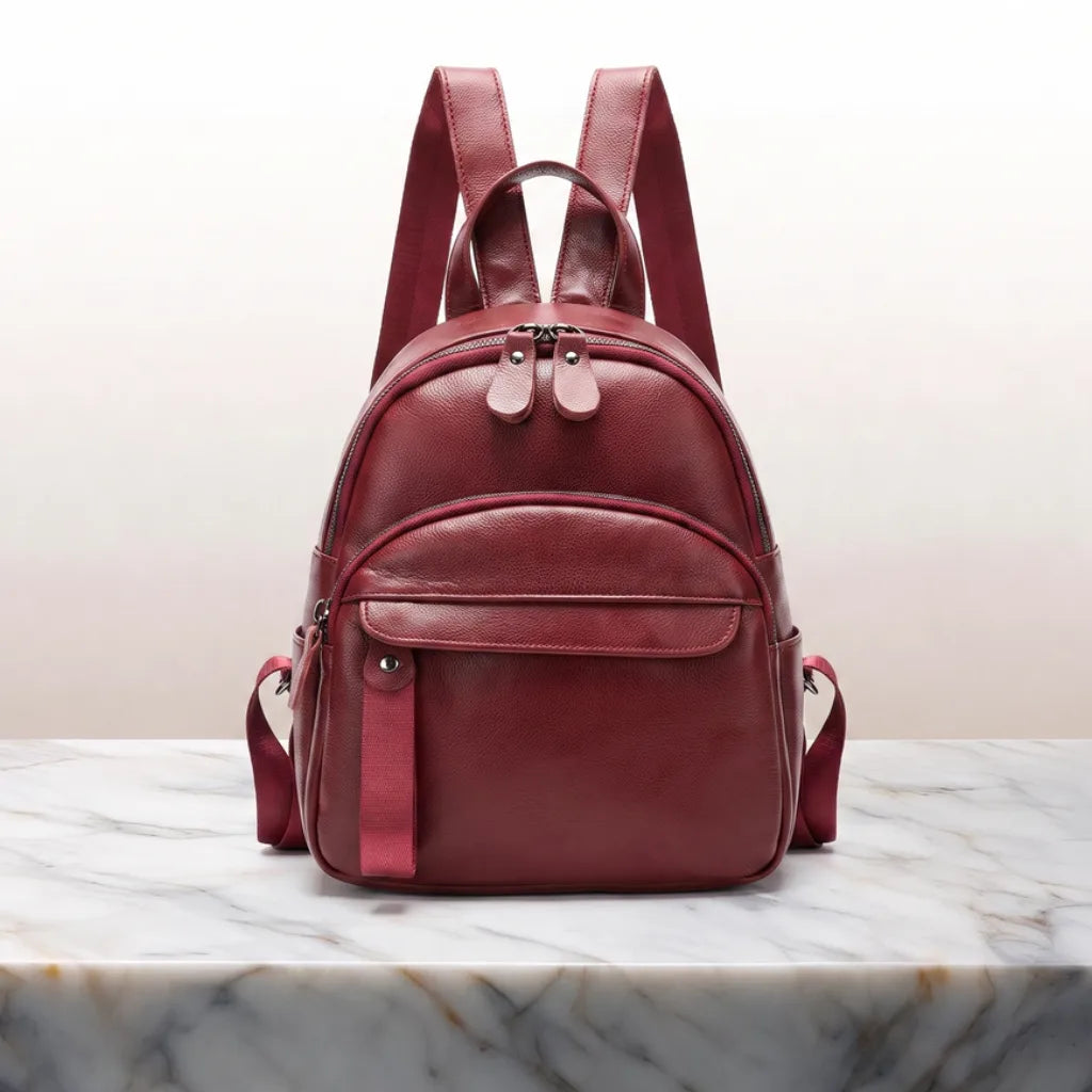 Nora | Women's Leather Designer Backpack