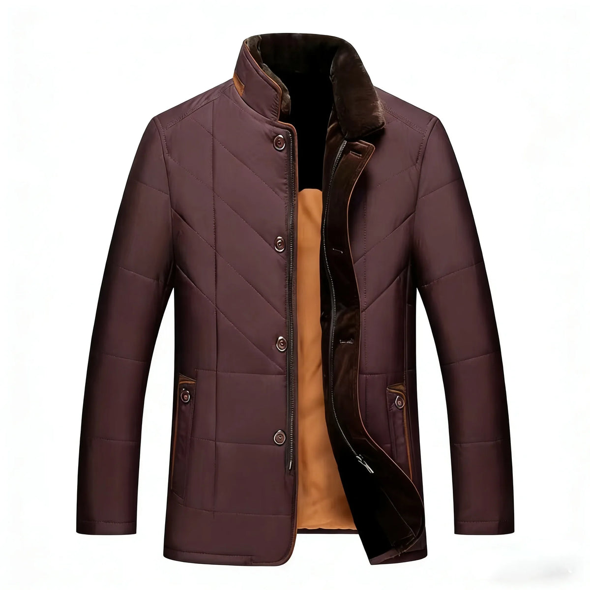 Northrop | Men's Quilted Luxury Coat