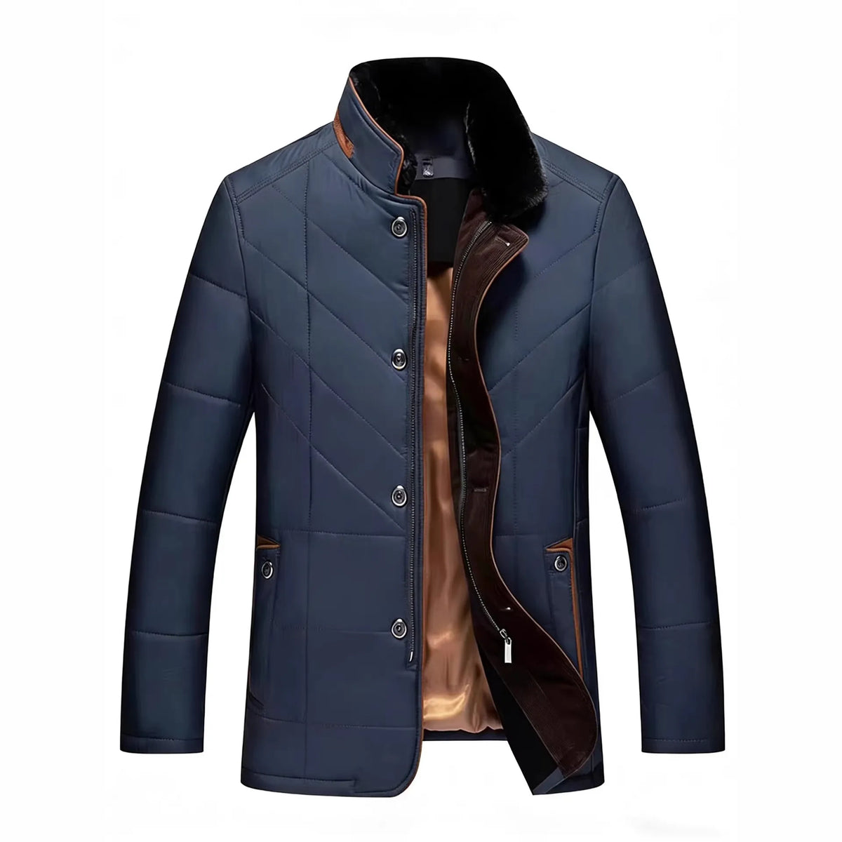 Northrop | Men's Quilted Luxury Coat