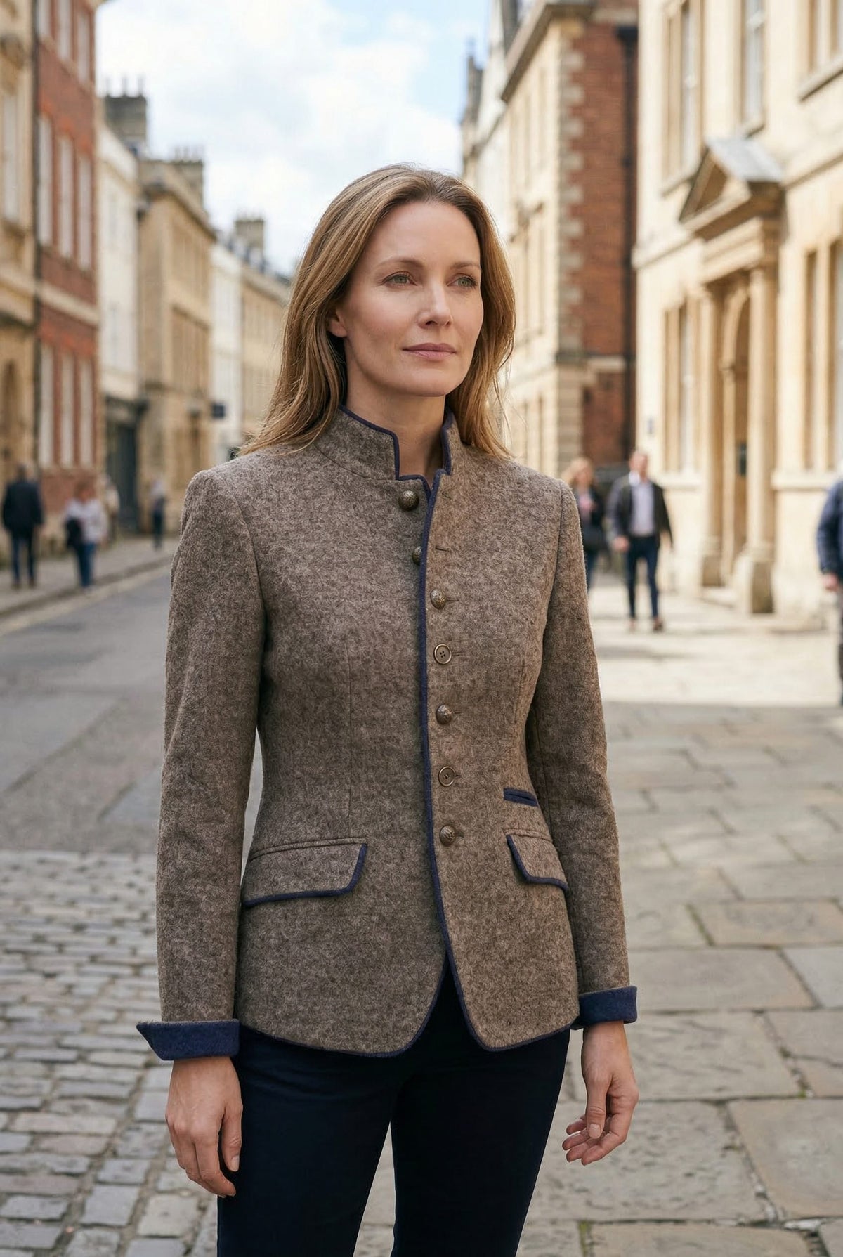 Lenia | Tailored Blazer with Notch Lapels for Women