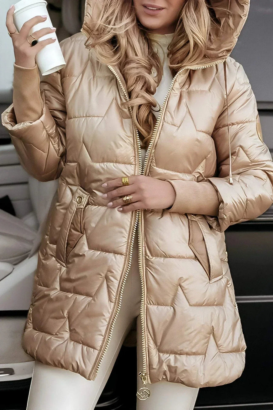 Women's Stylish Winter Coat, Insulated