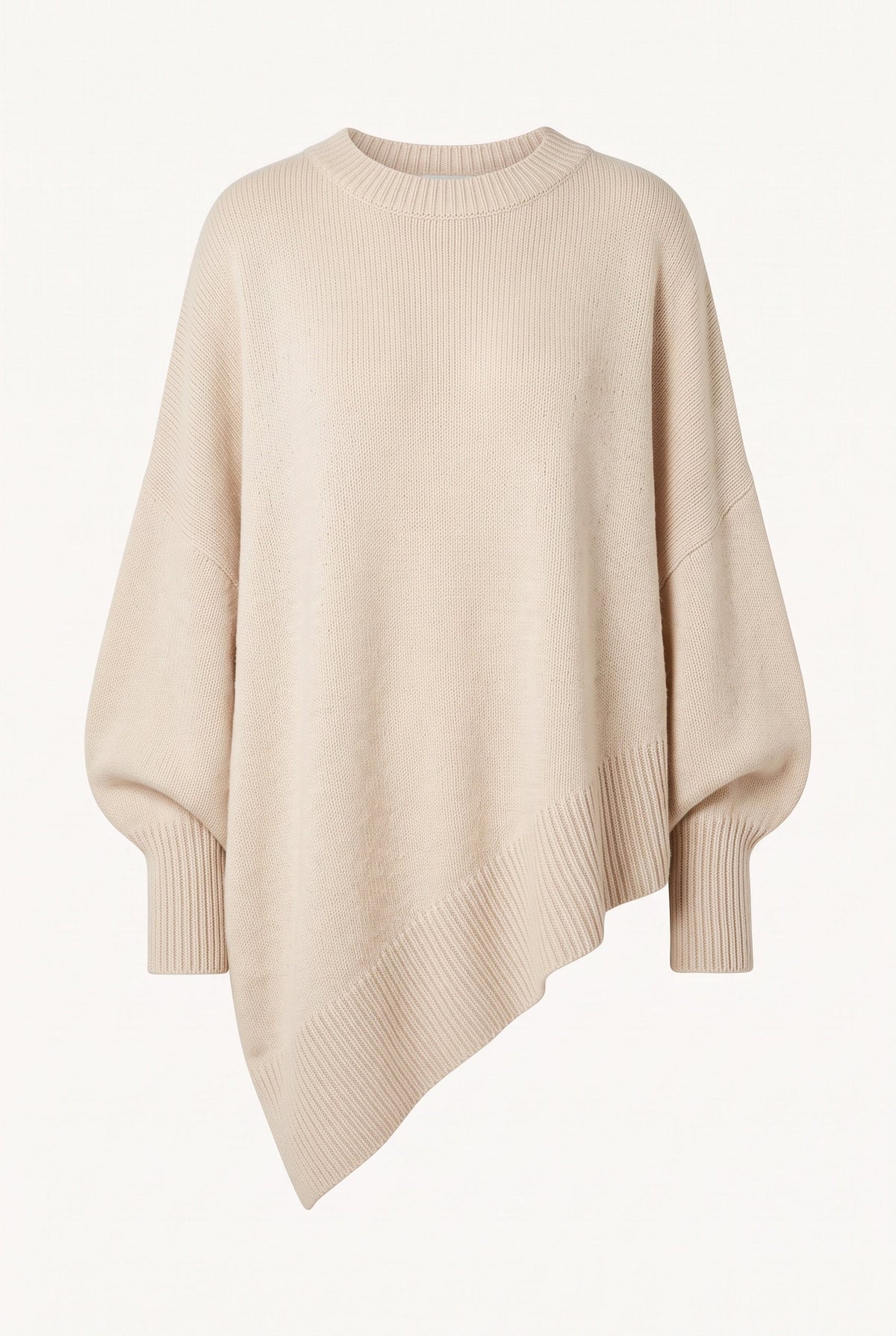 Women's Oversized Mock Neck Sweater, Long Sleeves