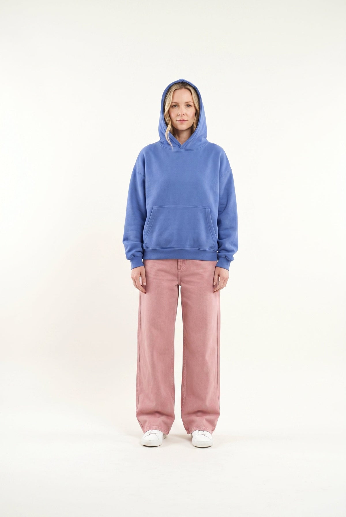 Women's Oversized Pullover Hoodie, Hooded, Long Sleeves