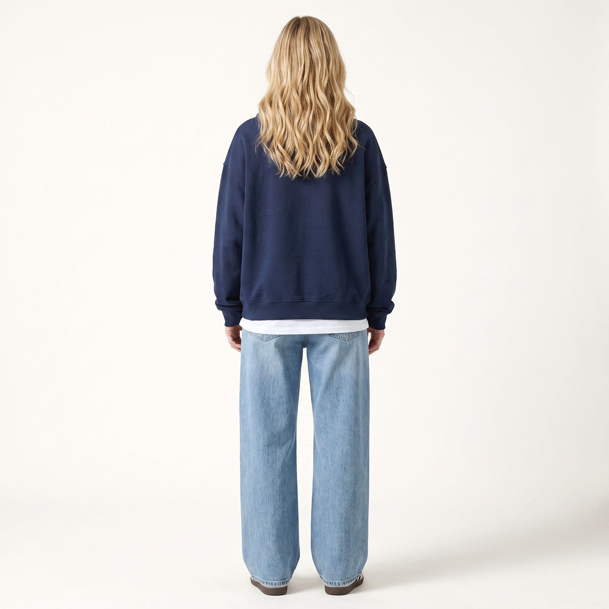 Women's Oversized Pullover Hoodie, Hooded, Long Sleeves