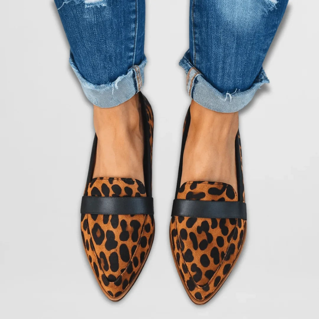 Orthopedic soft suede loafers