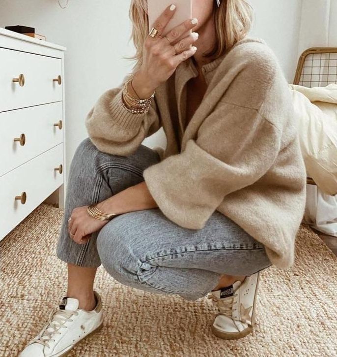 Paige | Oversized Cardigan with Long Sleeves for Women