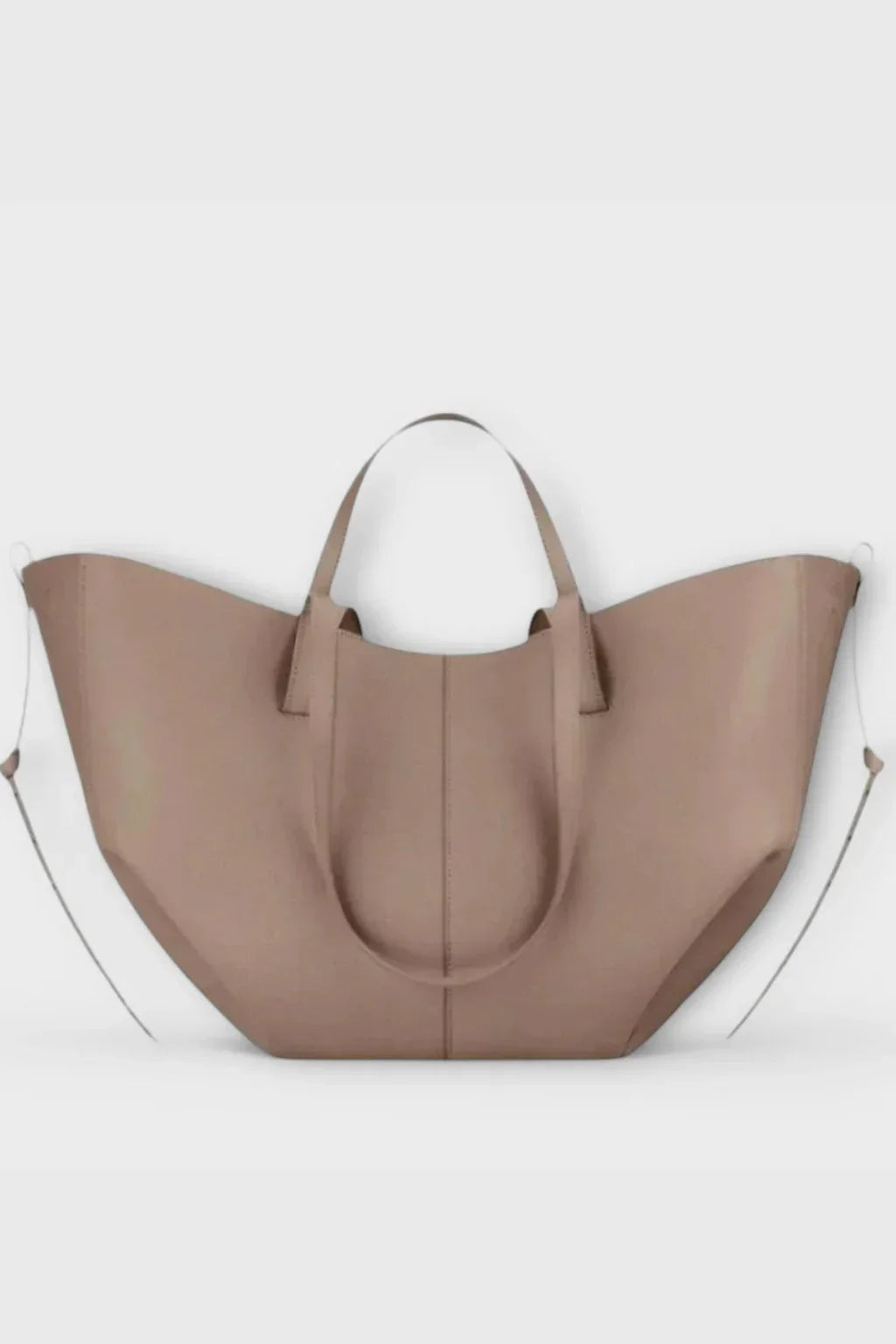 Patricia | Women's Large Structured Tote Bag with Shoulder Straps and Side Ties