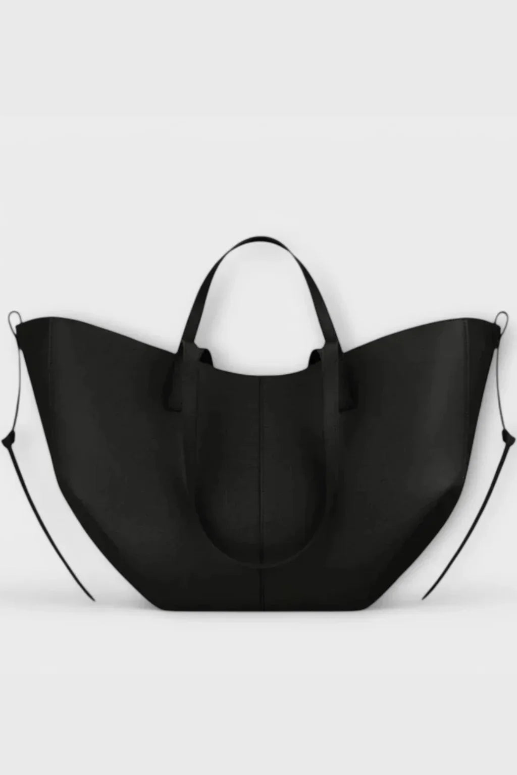 Patricia | Women's Large Structured Tote Bag with Shoulder Straps and Side Ties