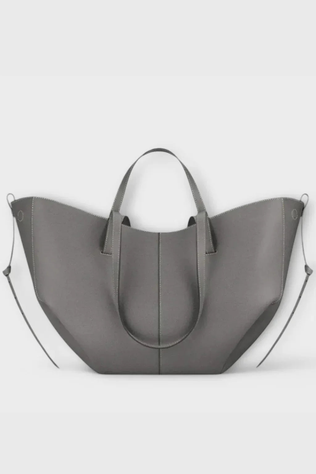 Patricia | Women's Large Structured Tote Bag with Shoulder Straps and Side Ties