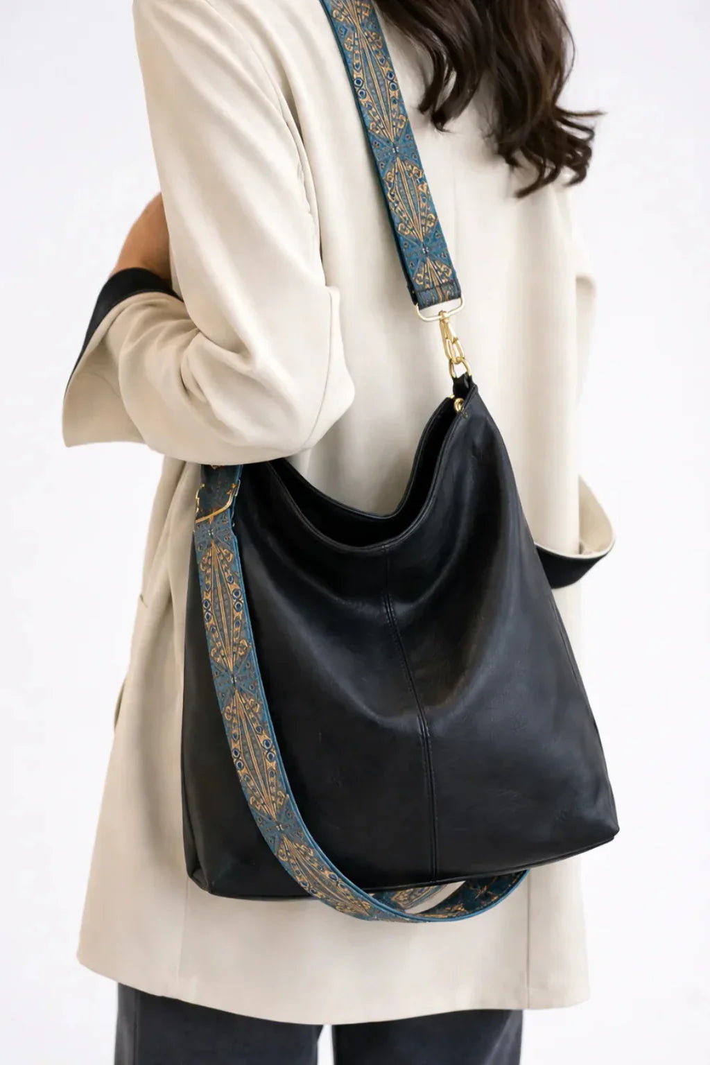 Perdita | Women's Bohemian Pattern Strap Shoulder Bag