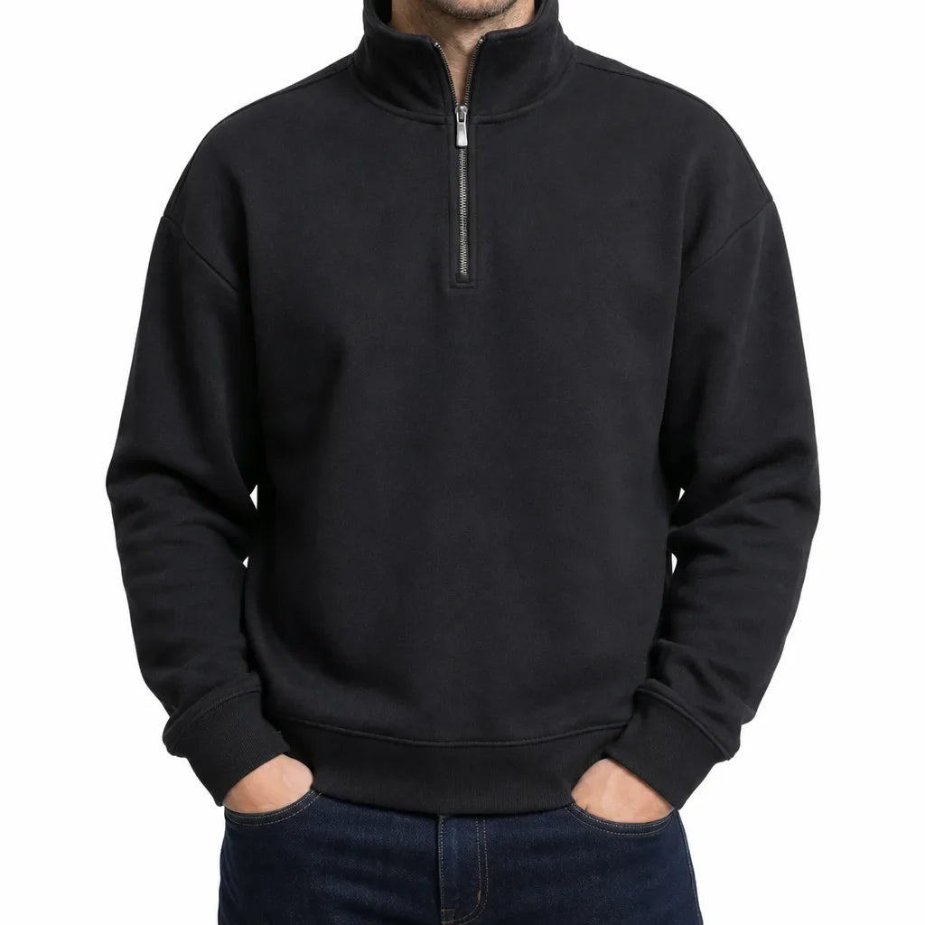 Phillips | Men's  Fleece Quarter-Zip Sweater